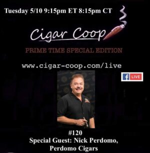 Announcement: Prime Time Special Edition 120 – Nick Perdomo, Perdomo Cigars