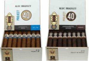 Cigar News: Alec Bradley Project 40 and Project 40 Maduro 07.70 Line Extensions to Launch at PCA 2022