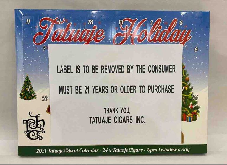 Cigar News Tatuaje Advent Calendars for 2021 and 2022 Arrive at