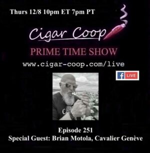 Announcement: Prime Time Episode 251: Brian Motola, Cavalier Genève