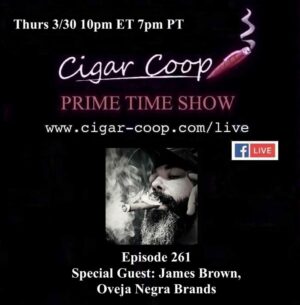Announcement: Prime Time Episode 261: James Brown, Oveja Negra Brands