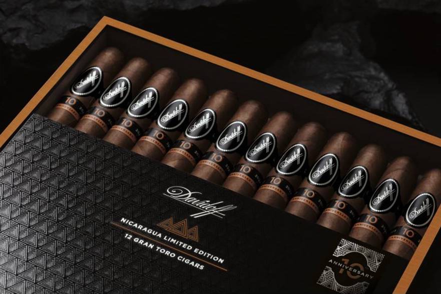 Packaging of the Davidoff Nicaragua 10th Anniversary Limited Edition