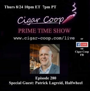 Announcement: Prime Time Episode 280: Patrick Lagreid, Halfwheel
