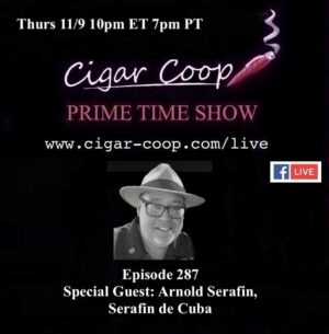Announcement: Prime Time Episode 287: Arnold Serafin, Serafin de Cuba