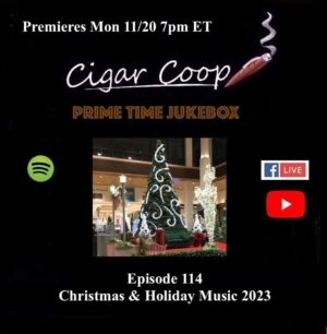Announcement: Prime Time Jukebox Episode 114: Christmas and Holiday Music – 2023 Edition