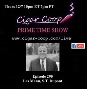 Announcement: Prime Time Episode 290: Les Mann, S.T. Dupont