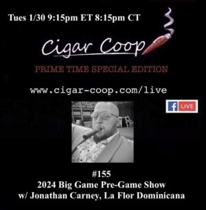 Announcement: Prime Time Special Edition 155: 2024 Big Game Pre-Game Show w/ Jonathan Carney, La Flor Dominicana