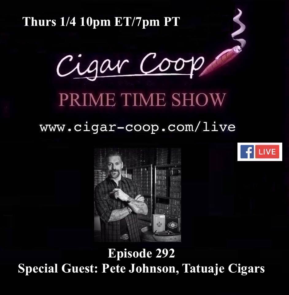 292: Pete Johnson Tatuaje Cigars