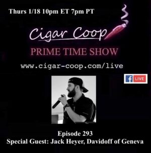 Announcement: Prime Time Episode 293: Jack Heyer, Davidoff of Geneva