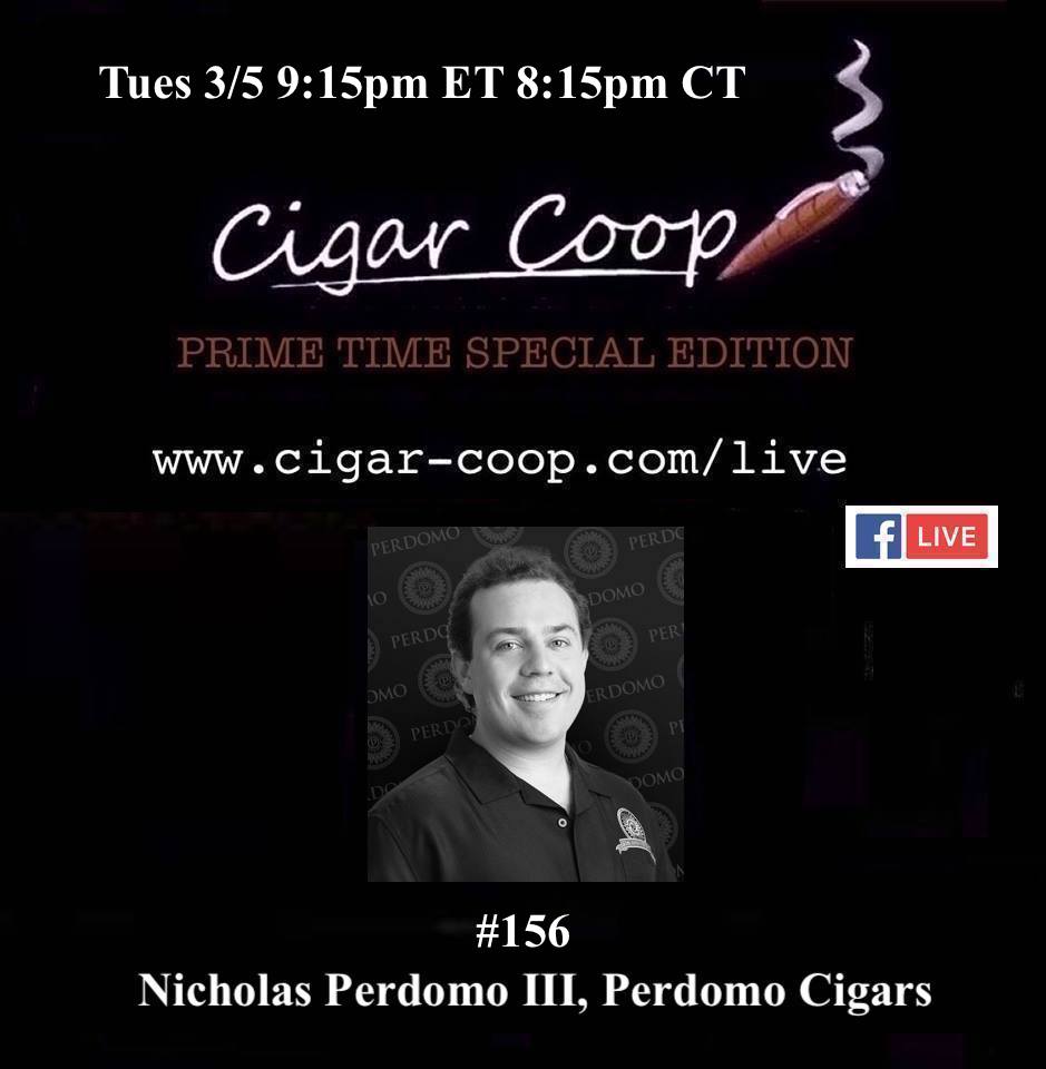 Nicholas Perdomo III Cigar Coop