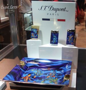 S.T. Dupont Showcases Koi Fish Collection at PCA 2024 | Cigar News