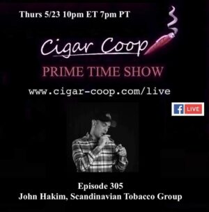 Announcement: Prime Time Episode 305: John Hakim, Scandinavian Tobacco Group
