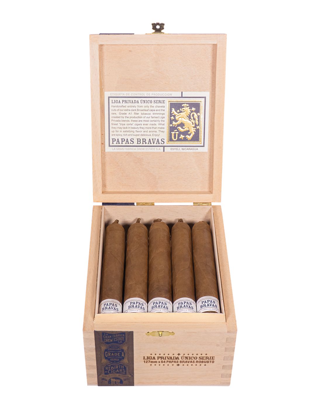 Drew Estate Launches ​Liga Privada Unico Serie Papas Bravas in Europe | Cigar News