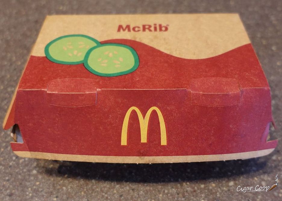 McDonald's McRib Review Cigar Coop