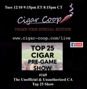 Announcement: Prime Time Special Edition 169: The Unofficial & Unauthorized Top 25 CA Pre-Game Show