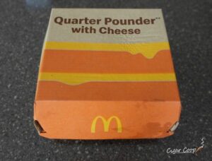 McDonald's BBQ Bacon Quarter Pounder with Cheese - Box