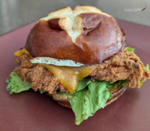 Chik-Fil-A Spicy Pretzel Cheddar Club